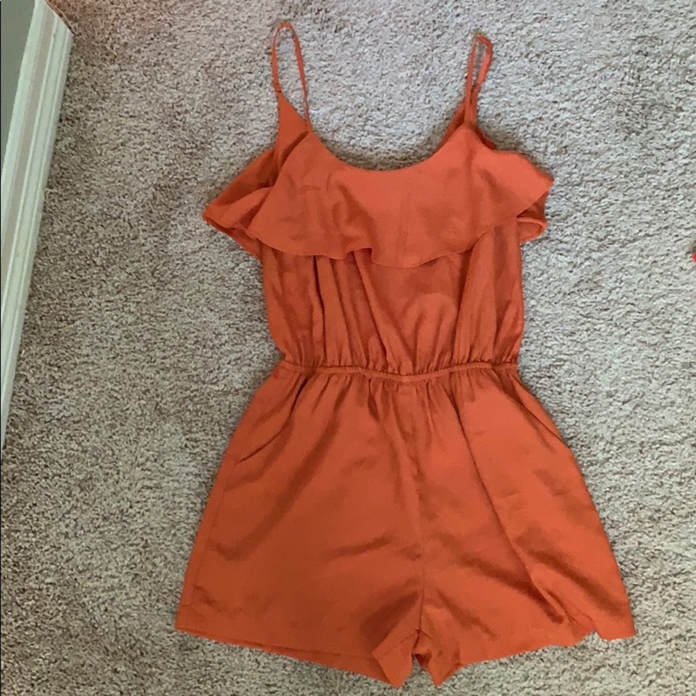 Orange romper